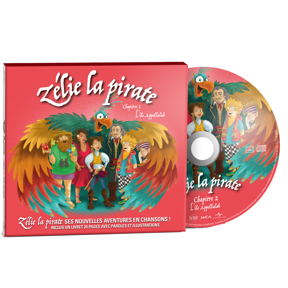 Zélie La Pirate vol. 2 CD Digipack